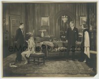 9s236 DANCING MOTHERS deluxe 7.75x9.75 still 1926 distraught Clara Bow with her parents & boyfriend!