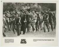 9s252 DAY OF THE DEAD 8.25x10.25 still 1985 hordes of the zombies search hungrily for human flesh!