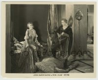 9s275 DON JUAN 8x10 still 1926 great lover John Barrymore tries to seduce Helene Costello!