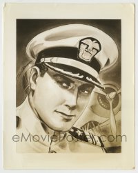 9s277 DON WINSLOW OF THE NAVY 8x10.25 radio publicity still 1937 cool art of the fictional hero!