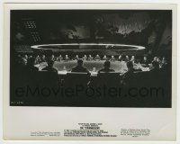 9s287 DR. STRANGELOVE 8x10.25 still 1964 Peter Sellers & cast in fictional War Room, Kubrick!