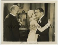 9s289 DRAG 8x10.25 still 1929 old guy with cigar smiles at Richard Barthelmess & pretty Alice Day!