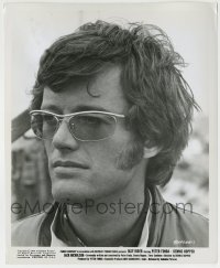 9s293 EASY RIDER 8.25x10 still 1969 best close up of Peter Fonda wearing cool glasses!