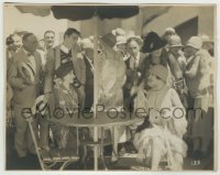 9s311 FASCINATING YOUTH deluxe 7.5x9.75 still 1926 Buddy Rogers w/ visitors at his vacation resort!
