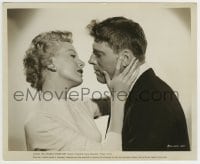 9s339 FROM HERE TO ETERNITY 8.25x10 still 1953 Burt Lancaster & Deborah Kerr c/u about to kiss!
