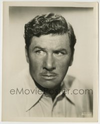 9s348 GEORGE BANCROFT 8x10.25 still 1930s great close portrait with intense look on his face!