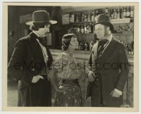 9s359 GIRL OF THE GOLDEN WEST 8x10 key book still 1923 Russell Simpson, Rosemary Theby & Lucas by bar!