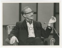 9s406 GROUCHO MARX TV Canadian 6.75x8.5 still 1966 he was on Front Page Challenge, incredibly rare!