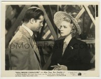 9s438 HOLLYWOOD CAVALCADE 8x10.25 still 1939 close up of worried Alice Faye staring at Don Ameche!