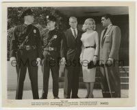 9s442 HOT CARS 8x10.25 still 1946 close up of sexy stop-at-nothing blonde Joi Lansing with cops!