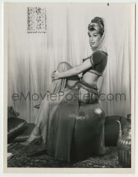 9s459 I DREAM OF JEANNIE TV 7x9 still 1960s sexy genie Barbara Eden in her most famous role!