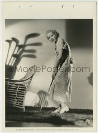 9s465 IDA LUPINO 8x11 key book still 1935 modeling cotton active sport fashion for summer golfing!
