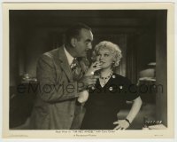 9s467 I'M NO ANGEL 8x10.25 still 1933 sexy Mae West is offered a light for her cigarette!