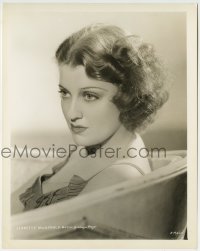 9s506 JEANETTE MACDONALD 8x10.25 still 1930s pensive portrait of the beautiful singer/actress!