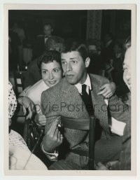 9s508 JERRY LEWIS 7x9.25 news photo 1952 w/wife sitting out a dance session at Ciro's in Hollywood!