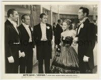 9s509 JEZEBEL 8x10 still 1938 George Brent & two others stare at Bette Davis & Henry Fonda!