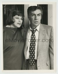 9s542 LAW & HARRY MCGRAW TV 7.25x9 still 1987 c/u of Jerry Orbach with guest star Kaye Ballard!