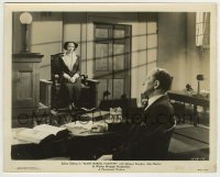 9s608 MARY BURNS FUGITIVE 8x10 still 1935 worried Sylvia Sidney is questioned in courtroom!