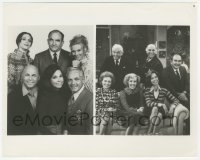 9s613 MARY TYLER MOORE SHOW TV 8x10 still 1977 showing the original cast & then-current cast!