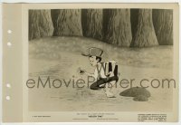 9s617 MELODY TIME 8x12 key book still 1948 young Johnny Appleseed w/ pot on his head holding dirt!