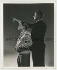 9s618 MEN OF BOYS TOWN deluxe 8x10 still 1941 Spencer Tracy & Mickey Rooney by Clarence S. Bull