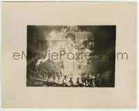 9s621 METROPOLIS 8x10.25 still 1927 wonderful image showing enormous set, Fritz Lang, ultra rare!