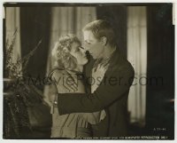 9s637 MONEY CORRAL 8x10.25 still 1919 romantic close up of William S. Hart & Jane Novak!