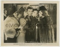 9s642 MR. SMITH GOES TO WASHINGTON 8x10.25 still 1939 country boy James Stewart with society girls!