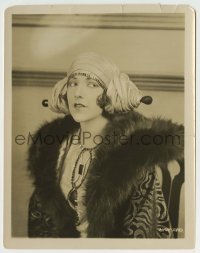 9s665 MYSTIC 8x10.25 still 1925 Aileen Pringle in headdress by Erte of Paris, rare Tod Browning!