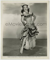 9s693 OLGA SAN JUAN 8.25x10 still 1943 Paramount's Latin singer & dancer, Puerto Rican Pepper Pot!