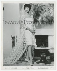 9s720 PENELOPE 8x10 still 1966 full-length beautiful Natalie Wood wearing incredible wedding gown!