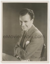 9s781 REGIS TOOMEY 8x10.25 still 1930s waist-high smiling portrait when he was very young!
