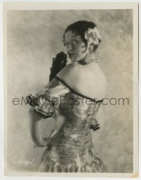9s797 RIVER OF ROMANCE 8x10 key book still 1929 portrait of Natalie Kingston as a sexy senorita!