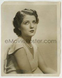 9s833 SIDNEY FOX 8x10.25 still 1931 seated portrait wearing pearls when she made Nice Women!