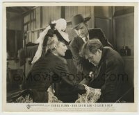 9s834 SILVER RIVER 8.25x10 still 1948 beautiful Ann Sheridan & Errol Flynn help Thomas Mitchell!