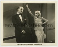 9s839 SINNERS IN THE SUN 8x10 still 1932 sexy Carole Lombard by Walter Byron with his eyes closed!