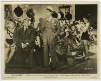 9s840 SITTING PRETTY 8x10 still 1933 Jack Oakie on set with Ginger Rogers, Jack Haley & sexy girls!