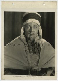 9s847 SON OF THE SHEIK 8x11 key book still 1926 wonderful c/u of Rudolph Valentino as the Sheik!