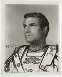 9s854 SPARTACUS 8x10 still 1961 best head & shoulders portrait of Laurence Olivier as Crassus!