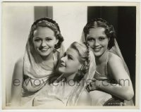 9s871 STRIKE ME PINK 8x10.25 still 1936 great close up of Sally Eilers & sexy Goldwyn Girls!
