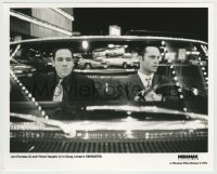 9s884 SWINGERS 8x10 still 1996 great close up of Vince Vaughn & Jon Favreau in cool convertible!