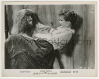 9s894 TEENAGE MONSTER 8x10.25 still 1957 he's carrying scared Anne Gwynne against her will!