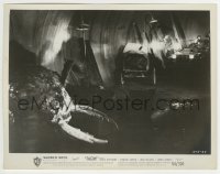 9s903 THEM 8x10.25 still 1954 great image of soldiers in jeep aim guns at monster in tunnel!