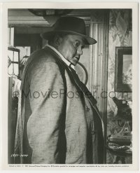9s934 TOUCH OF EVIL 8.25x10 still 1958 c/u of Orson Welles as bloated Police Chief Hank Quinlan!