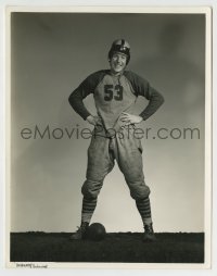 9s954 UNKNOWN STILL deluxe 8x10 still 1930s Underwood & Underwood portrait of football player!