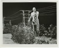 9s967 WAR OF THE COLOSSAL BEAST 8.25x10 still 1958 cool FX image of the monster by power lines!