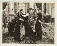 9s992 YOU NAZTY SPY 8.25x10 still 1940 great c/u of Three Stooges Moe, Larry & Curly w/ sexy lady!