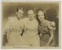 9s993 YOUNG DR. KILDARE 8x10 still 1938 Lionel Barrymore between Lew Ayres & Lynne Carver!
