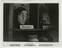 9s995 YOUNG FRANKENSTEIN 8x10.25 still 1974 Marty Feldman as Igor pretends to be a severed head!