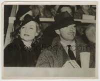 9s208 CLARK GABLE/CAROLE LOMBARD English 8.25x10 news photo 1939 first time photographed together!